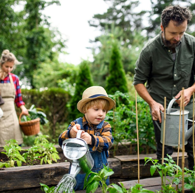 Gartenarbeit